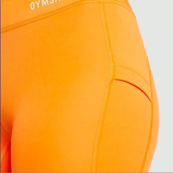 Gymshark Illumination Powder Orange Leggings - Picture 3 of 8